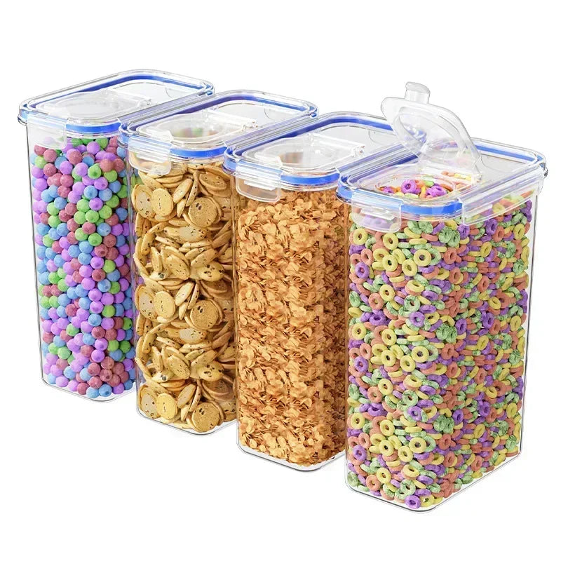 Food Storage Containers Lids Stackable Treat Box Containers