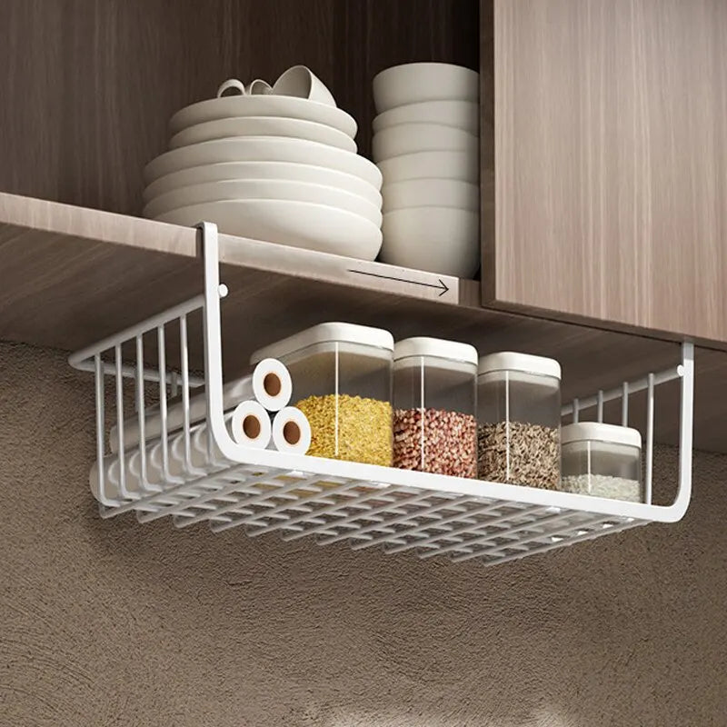 1pc Hanging Net Basket Iron Material Large Capacity