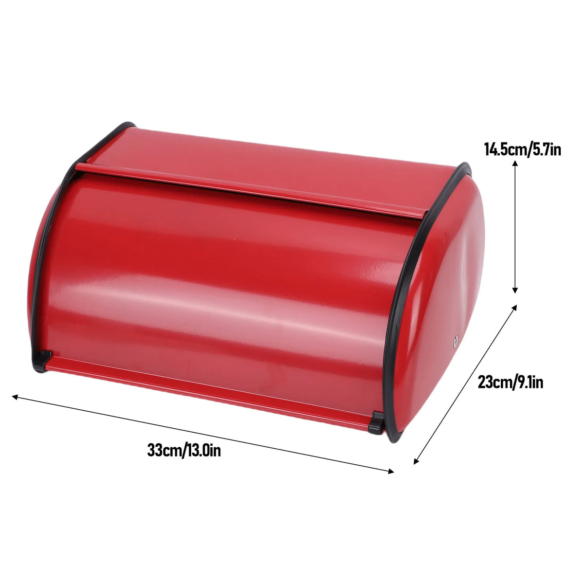 Metal Bread Holder Roll Top Bread Box Iron