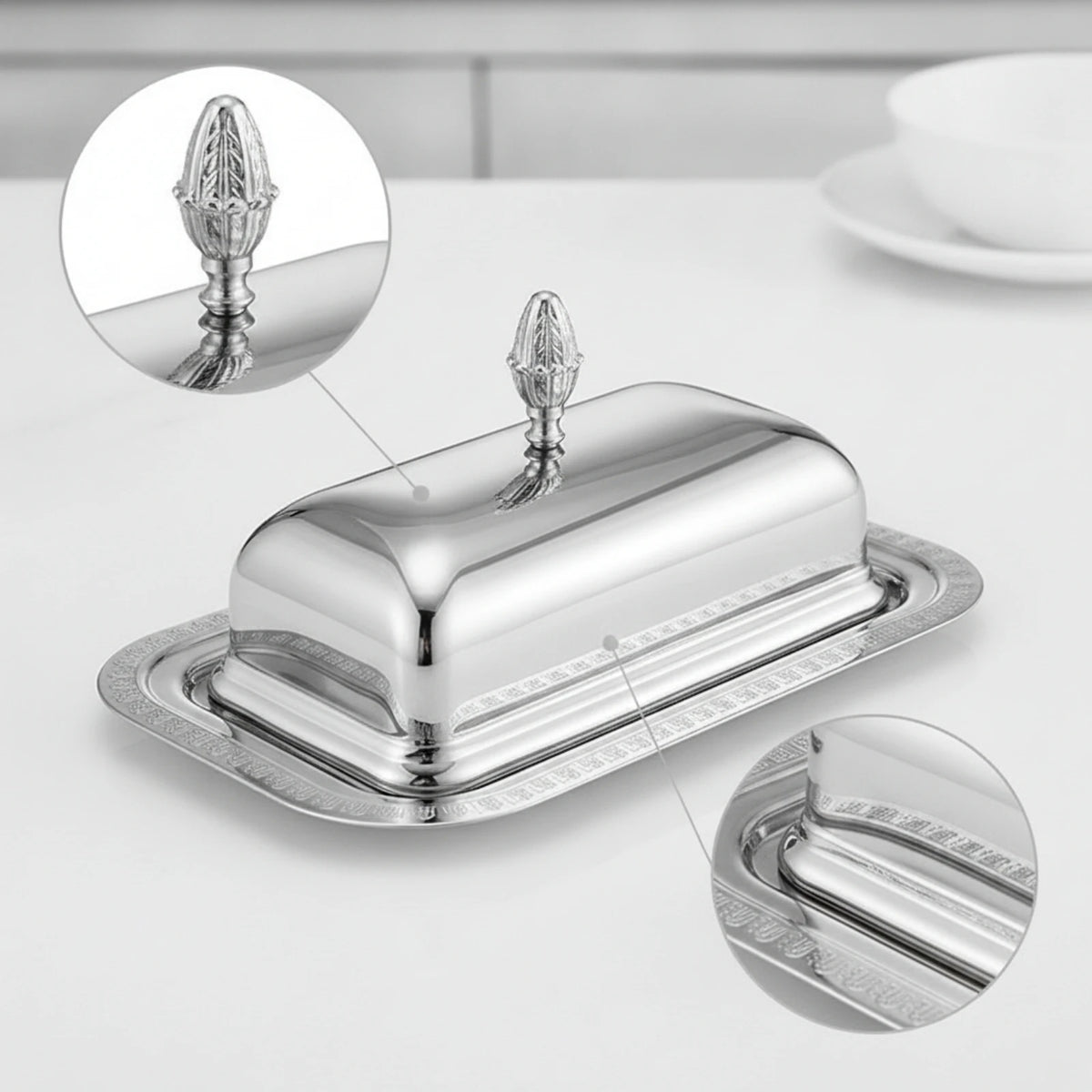 Butter Dish Lid Dishwasher Safe Butter Dish Cover