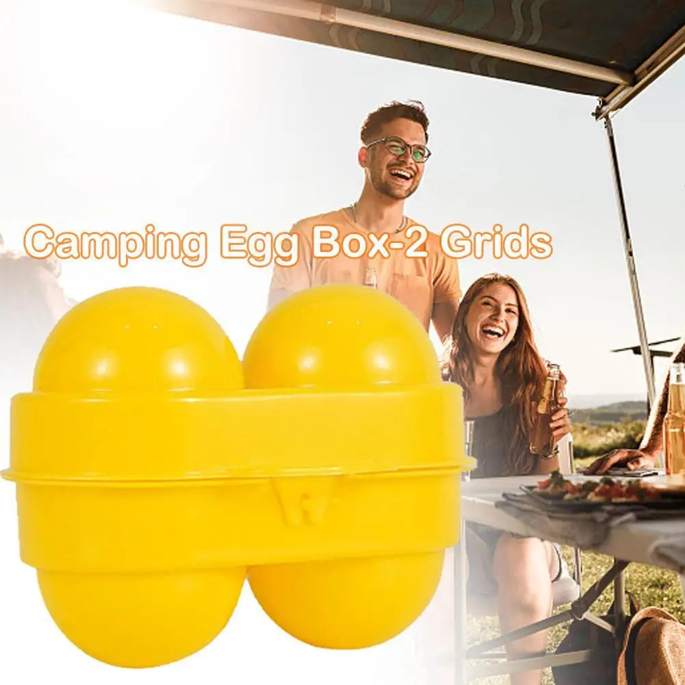 Grid Egg Storage Box Container Plastic Egg Holder