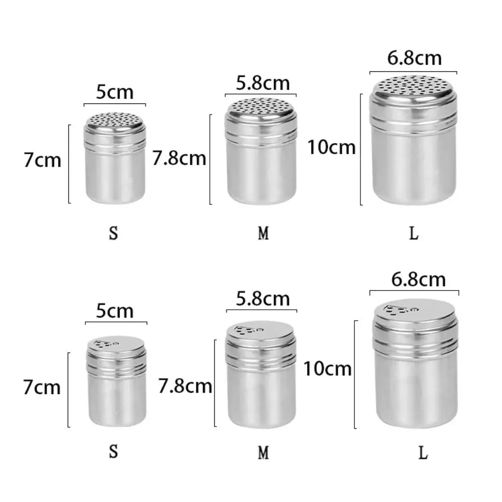 Multi-Purpose Seasoning Jar Spice Jar Stainless Steel Salt