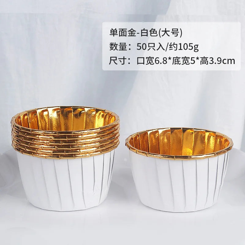 10/20 Large Big Cupcake Paper Cup Oilproof Liner