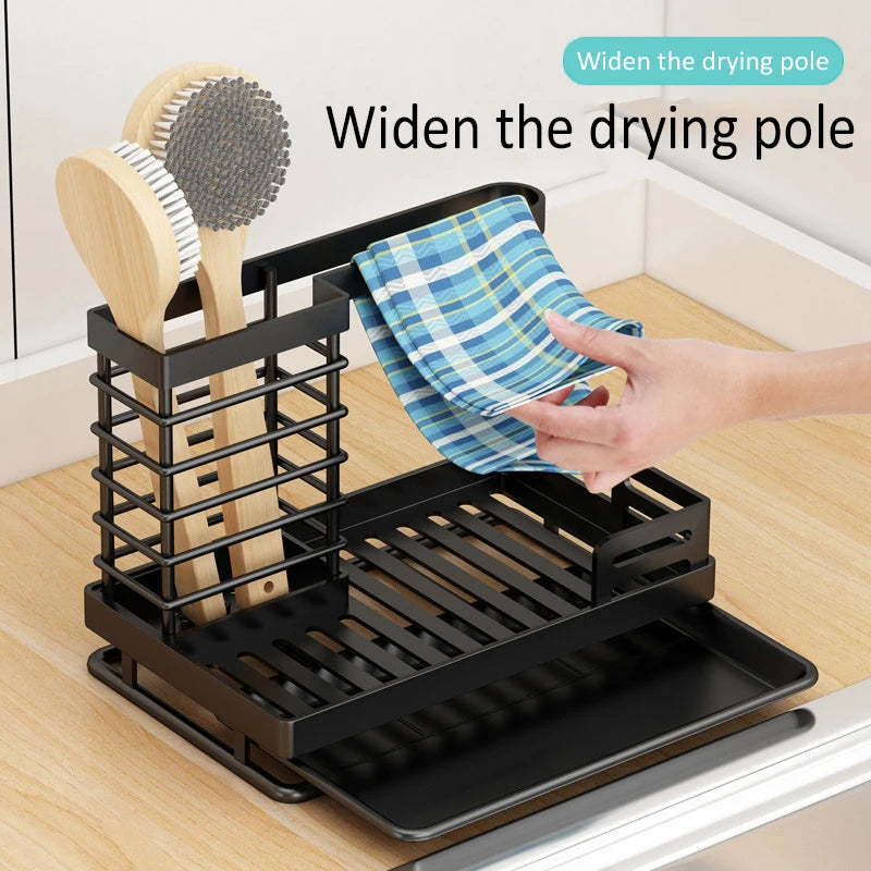 Sink Stand Sponge Holder Dish Drainer Organizers Storage
