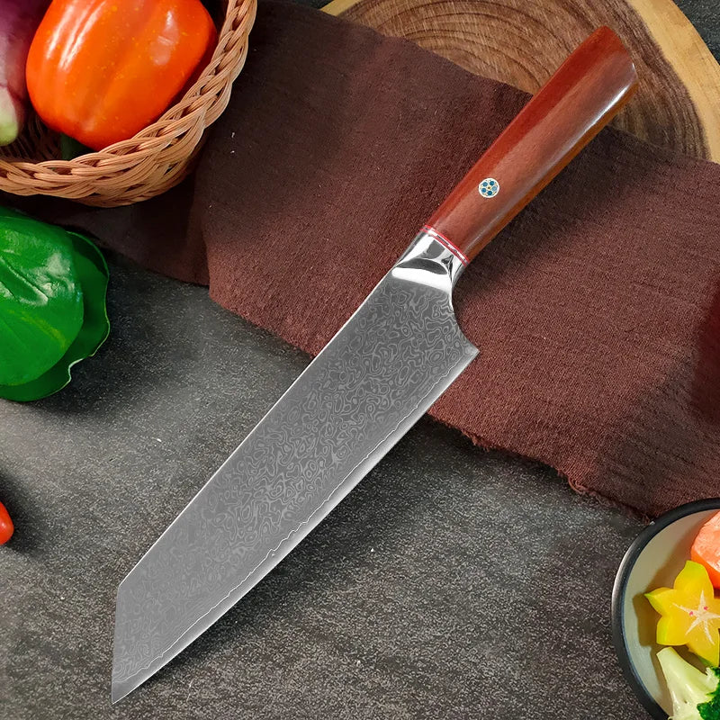 Damascus Steel Professional Chef Knife Super Sharp Cutting