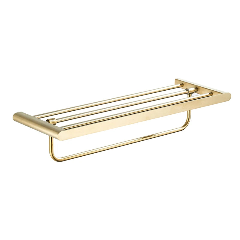Vgx Gold Bathroom Towel Holder Stainless Steel Towel