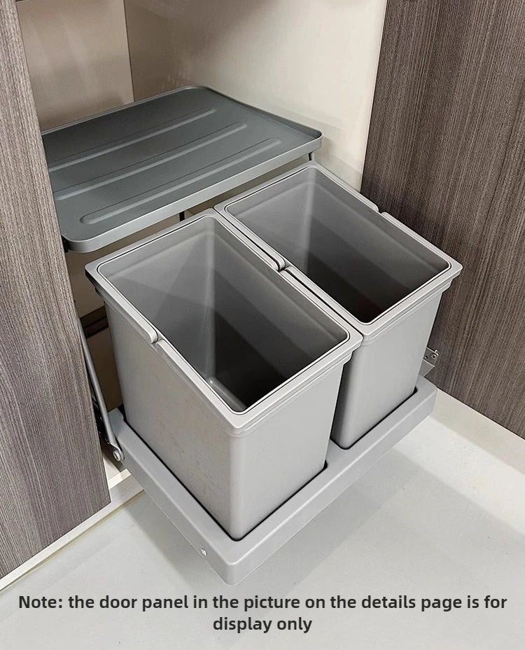 Large Capacity Trash Can Recycle Trash Bin Food