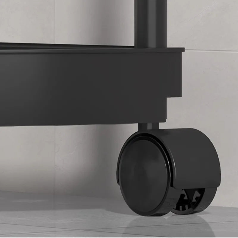 Swivel Wheels Small Cart Shelf Snacks Racks Trolley