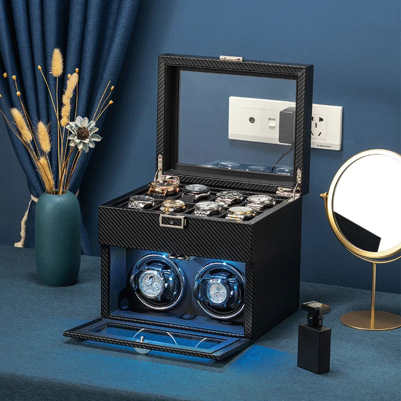 Watch Winders Mechanical Watches Automatic Rotator Holder Double