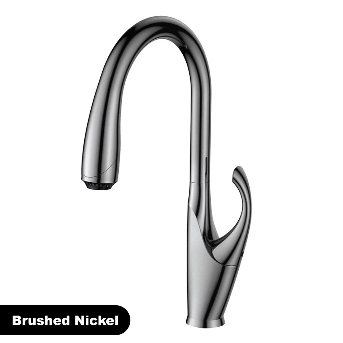 Luxury Black Brass Touch Switch Faucet Handle Ceramic