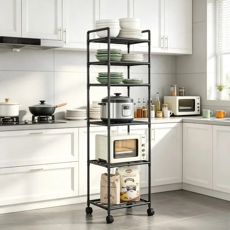 High Space Utilization Storage Rack Upright Multi-Layer Rack
