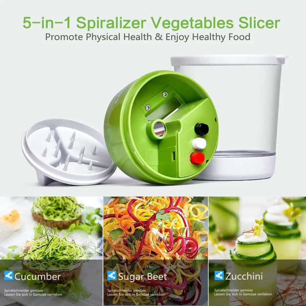 Vegetable Cutter Spiral Cutter Carrots Cucumbers Veggetti