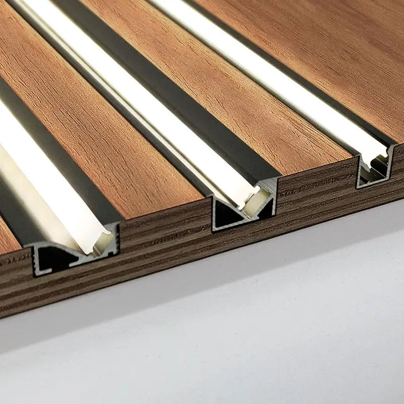 45degree Glowing Recessed Led Cabinet Light Aluminum Profile
