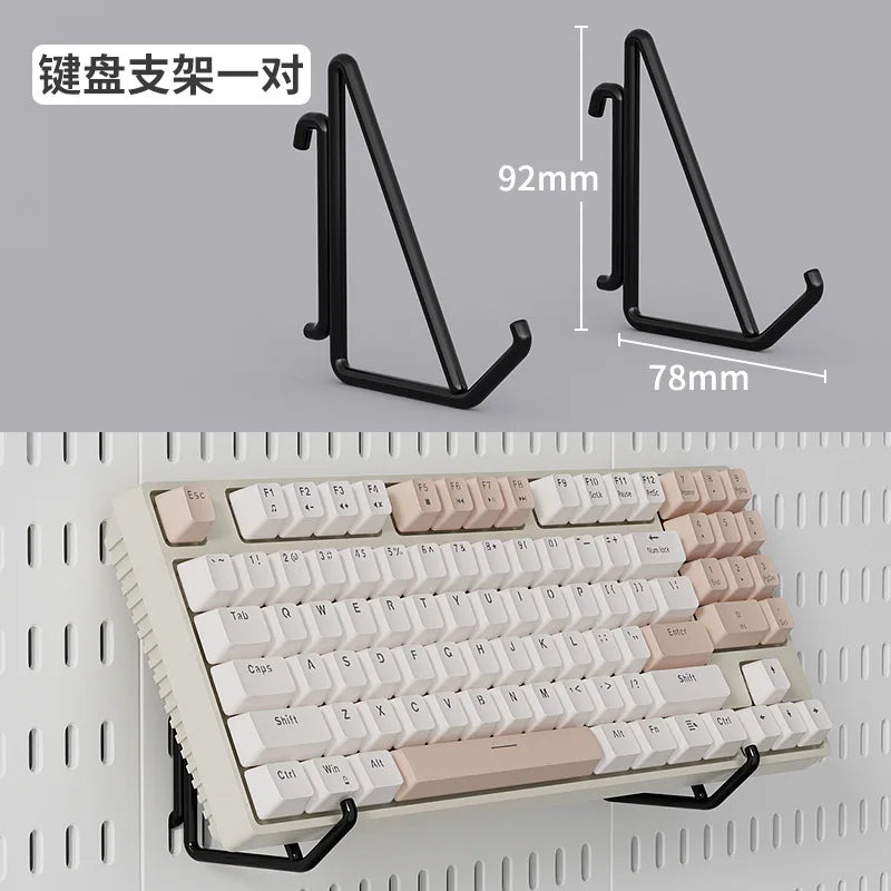 Wall Storage Decorative Boards Pegboard Wall Organizer Game