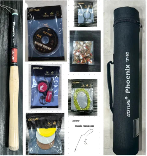 Goture 6m Tenkara Rod Spare Tip Section&Storage Bag