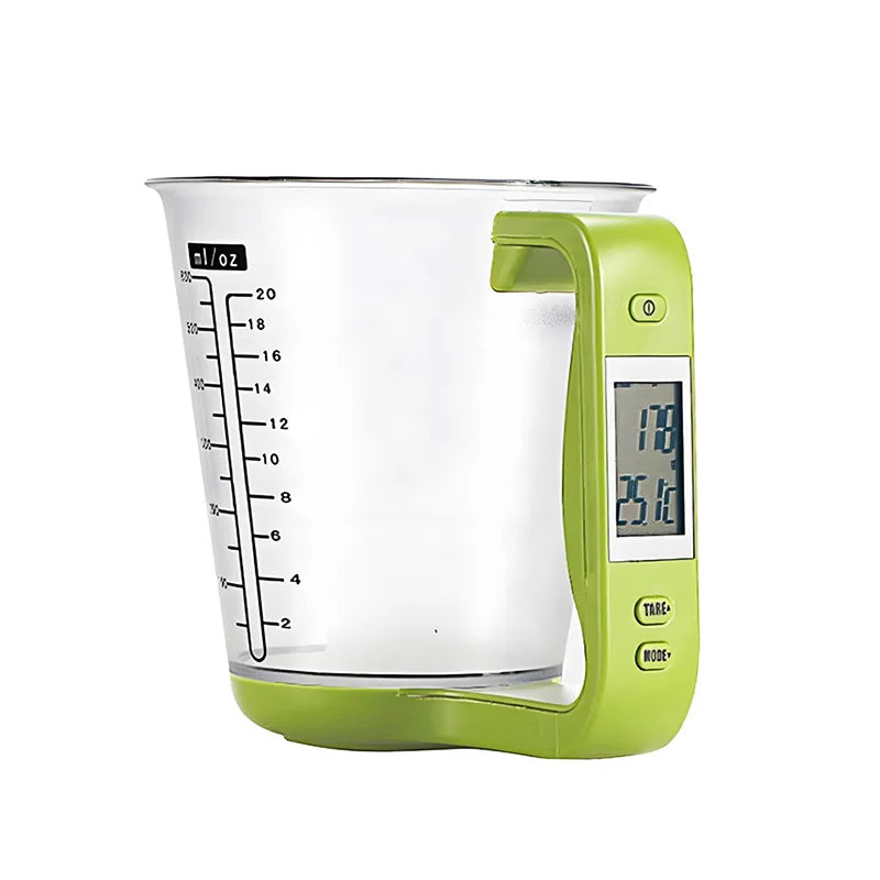 Scales Lcd Display 1000g/1g Measuring Cup Mixing Bowl