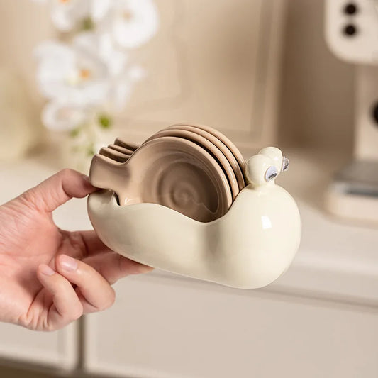 Snail Ceramic Small Dish Flavor Dish Pot Dipping