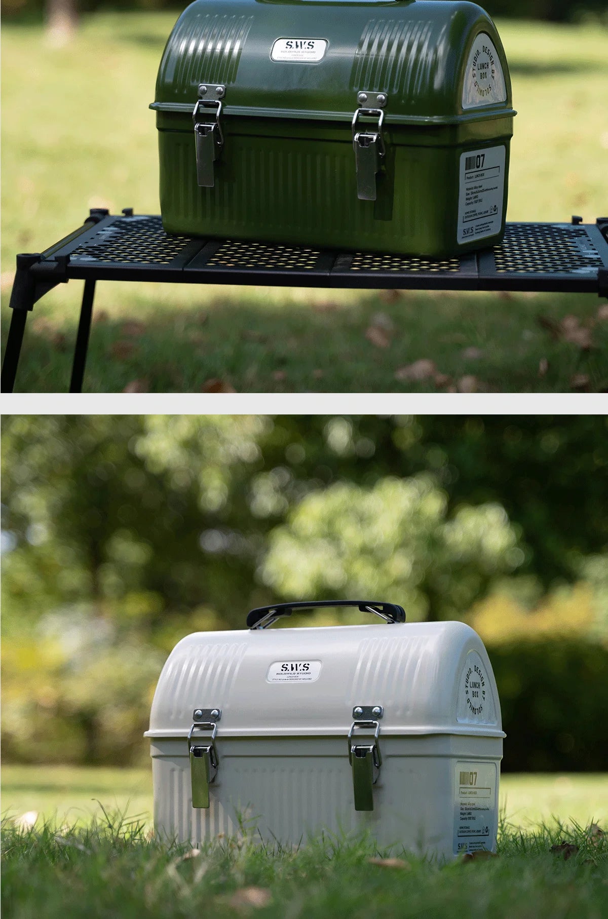 Wellhike- Outdoor Sws Wild Trace Metal Lunch Box