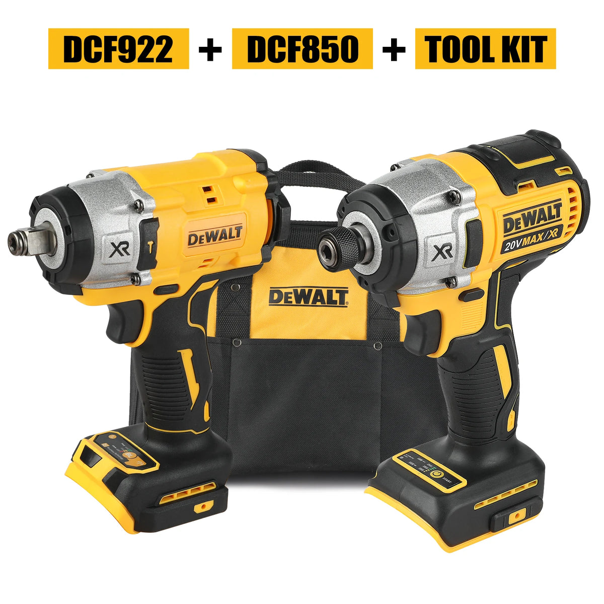 Dewalt 20v Max Xr Brushless 2-Tool Combo Kit