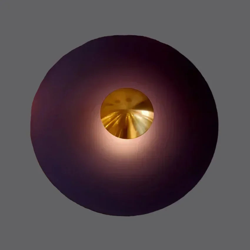 Modern Minimalist Designer Led Wall Light Dish Foyer