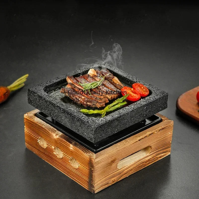 Japanese Barbecue Stove Beef Steak Plate High Temperature