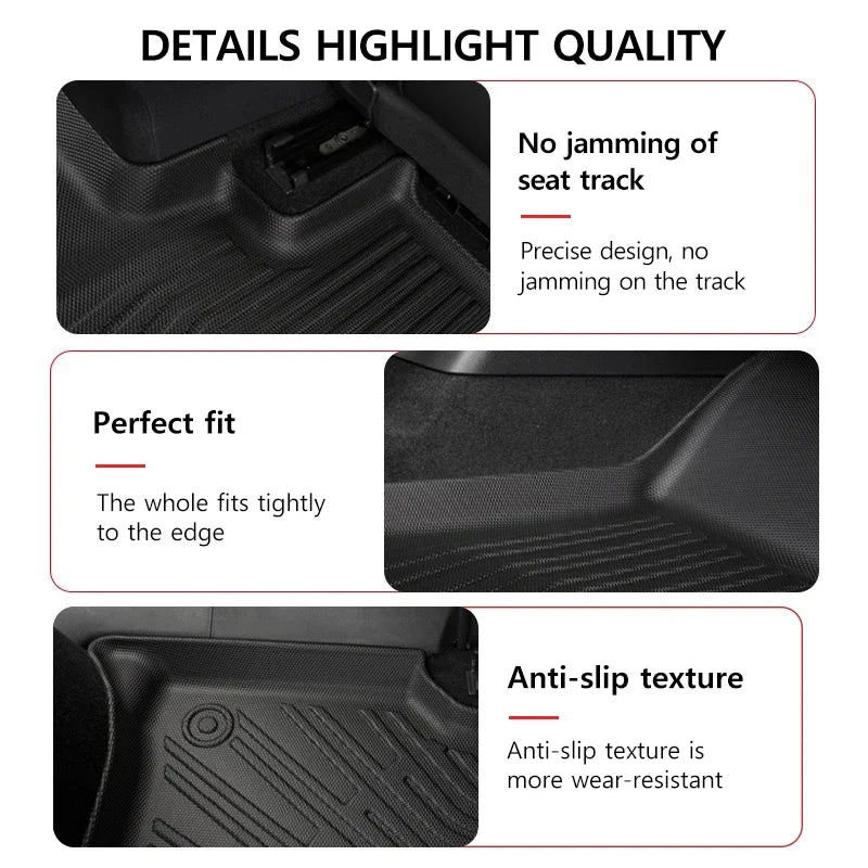 Floor Mats Kia Carnival - Seats All Weather