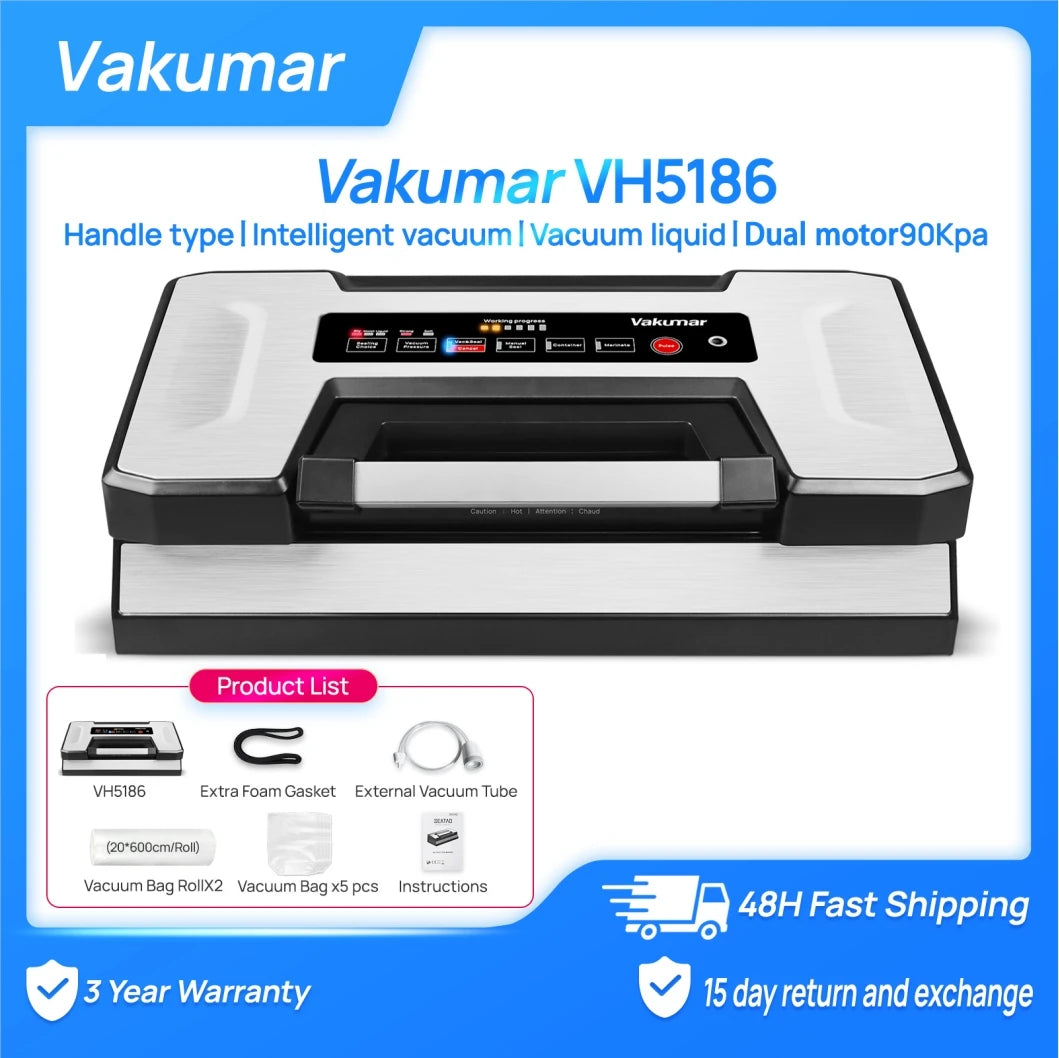 Vakumar Vh5186 Automatic Commercial Food Vacuum Sealer Packaging