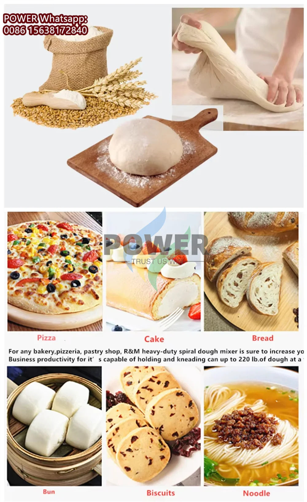20l 30l 40l 50l 60l Baking Commercial Flour
