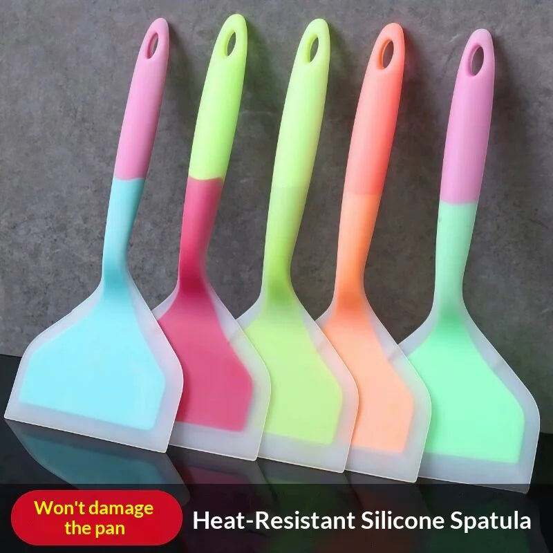 Silicone Spatula Wide Cooking Shovel Non-Stick Scraper Turner