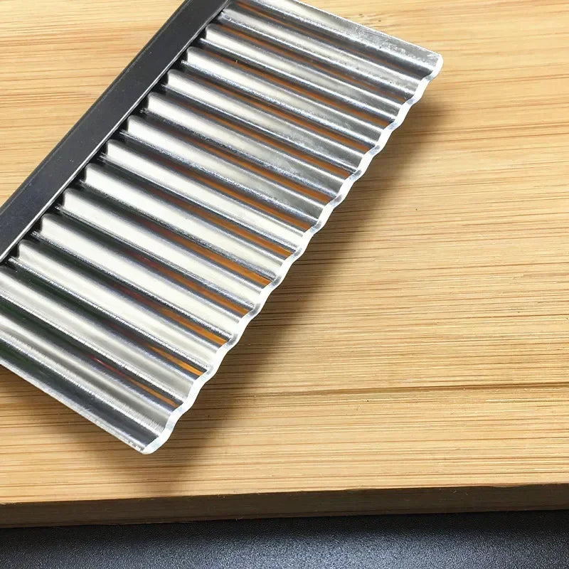 Stainless Steel Wave Potato Slicer Vegetable Cutter Potato