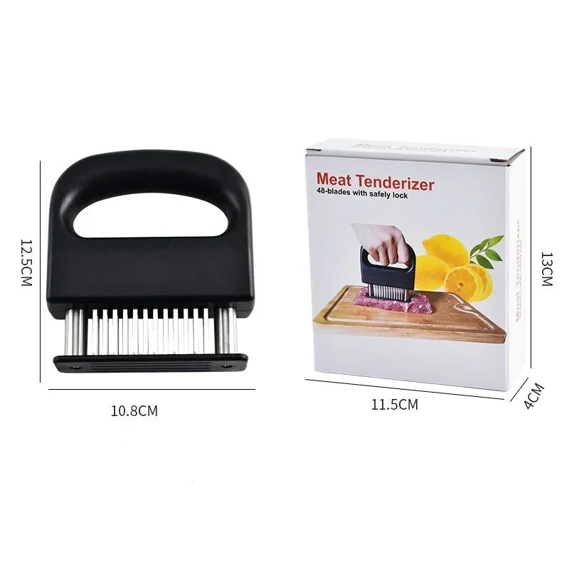 Meat Tenderizer 48 Stainless Steel Blades Ultra Sharp