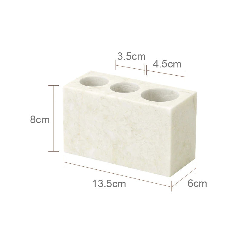 Crema Nuova Natural Marble Bathroom Elegent Soap Dish