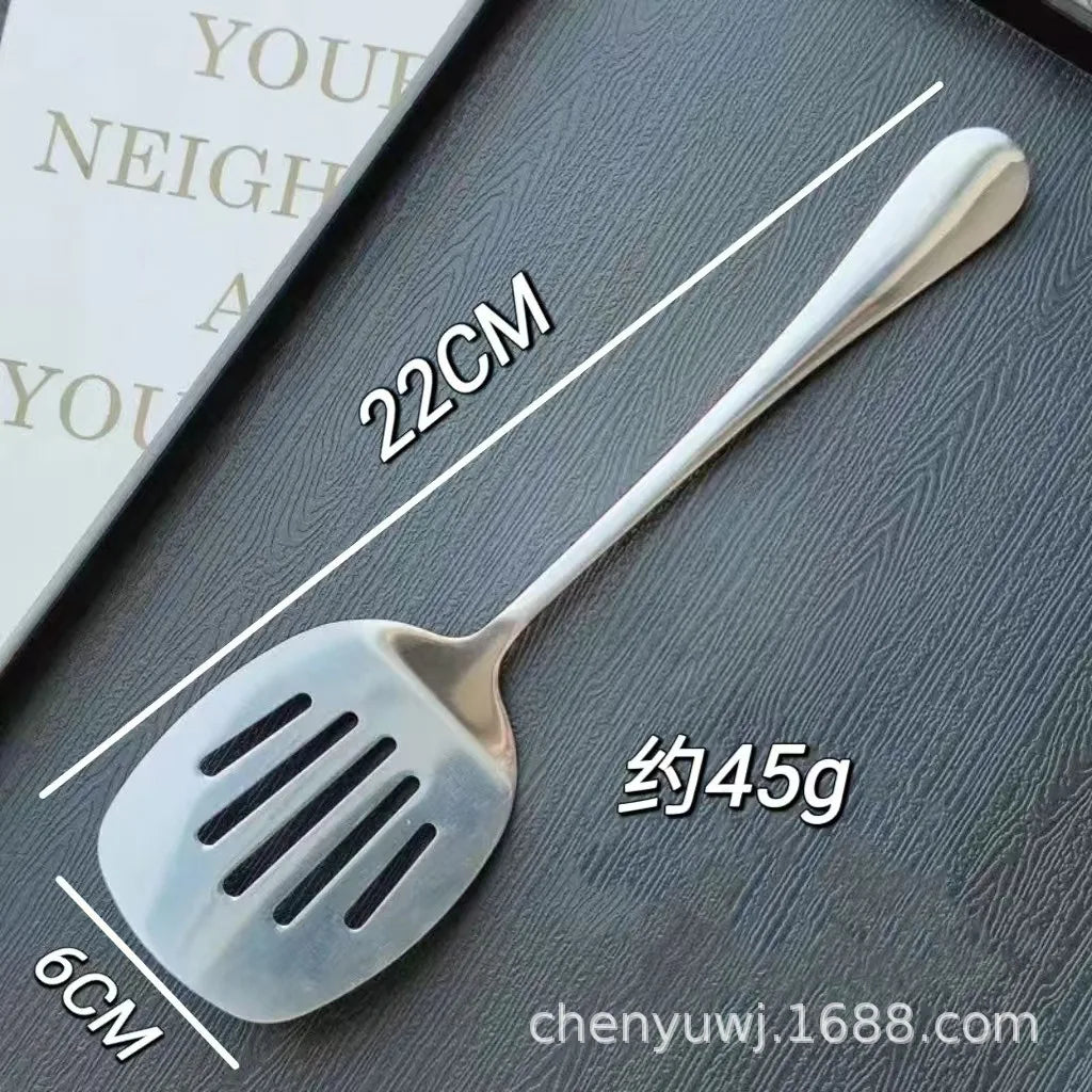 Food Grade Stainless Steel Wok Spatula Metal Utensils
