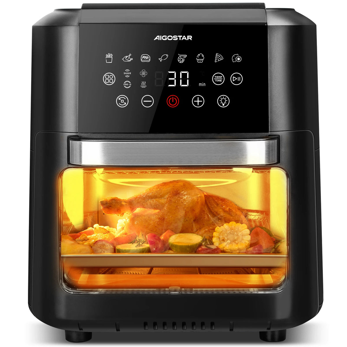Aigostar Owen 12 Litre Air Fryer 1700w Led