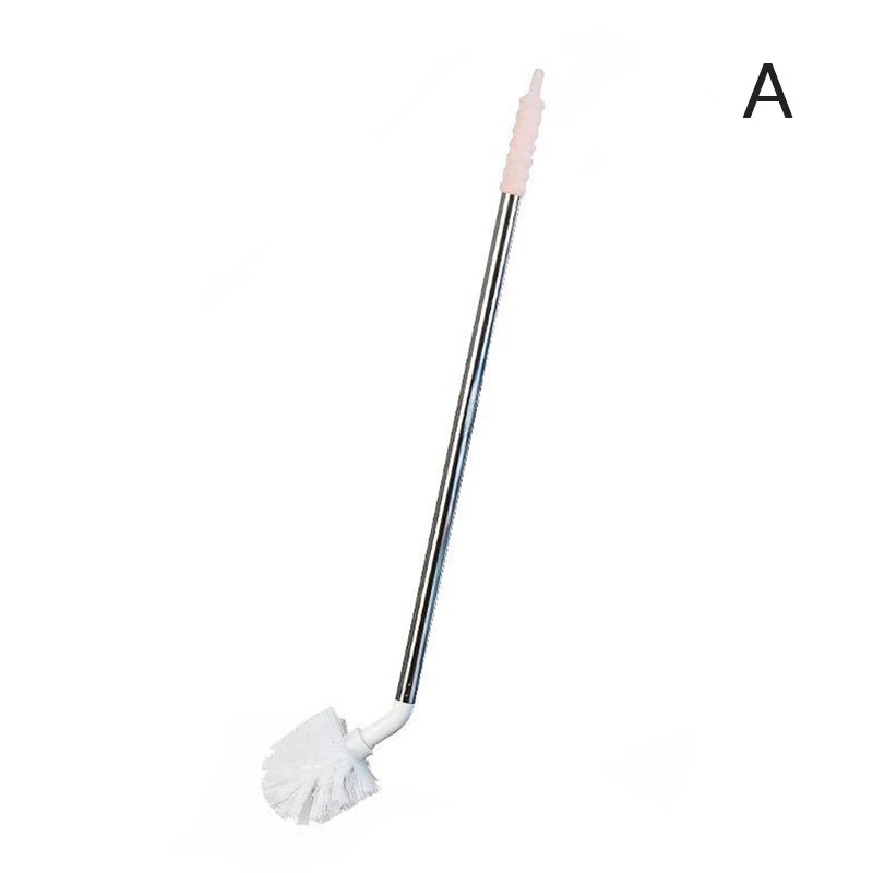 [E] Long Bottle Brush Bottle Cleaner Brush Nylon Bristles Stainless Steel Handle Bendable Brush Head Bottle Cleaning Brush