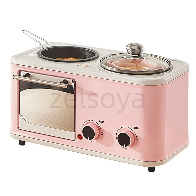 In Breakfast Machine Multi-Functional Toaster Small Baking