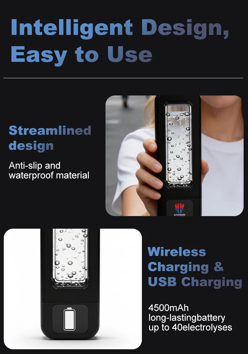 Bestselling 8000ppb Intelligent Hydrogen Water Bottle Spe/Pem