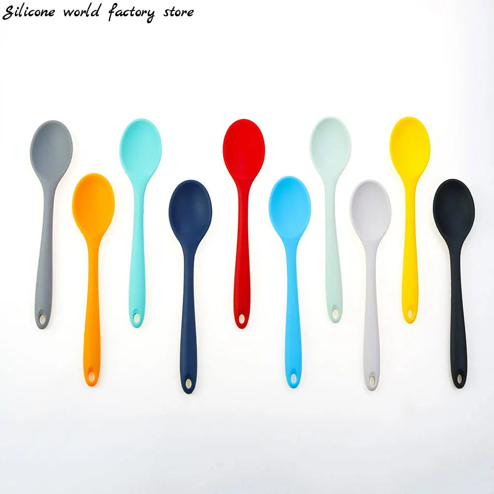 Silicone World Silicone Spoon Mixing Soup Spoons Mixing