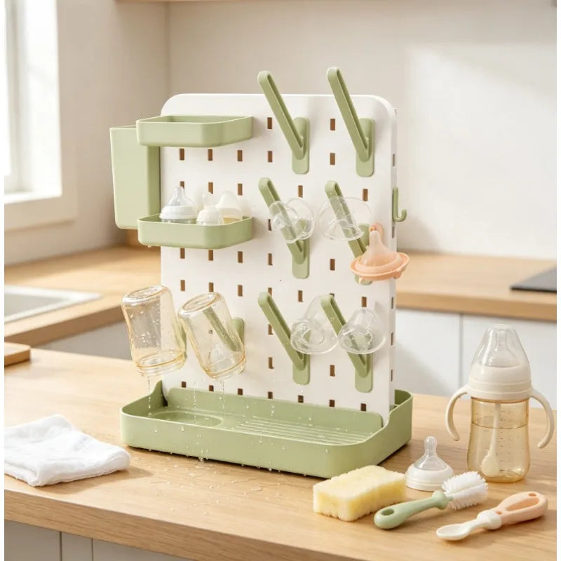 Baby Bottle Drying Rack Vertical Bottle Dryer Rack