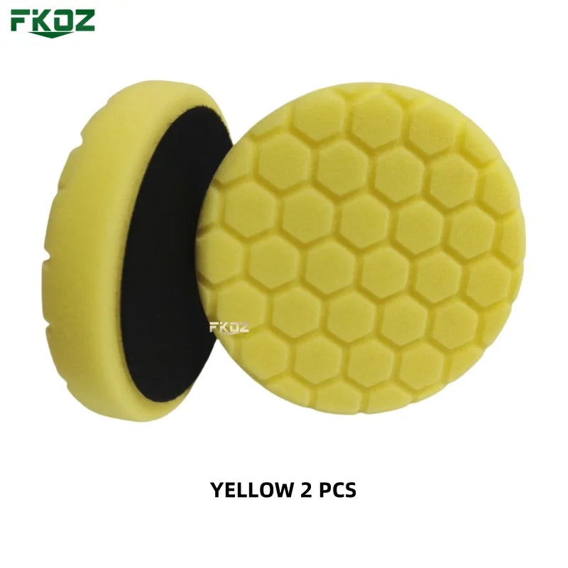 6/7 Inch Sponge Car Polisher Waxing Pads Buffing