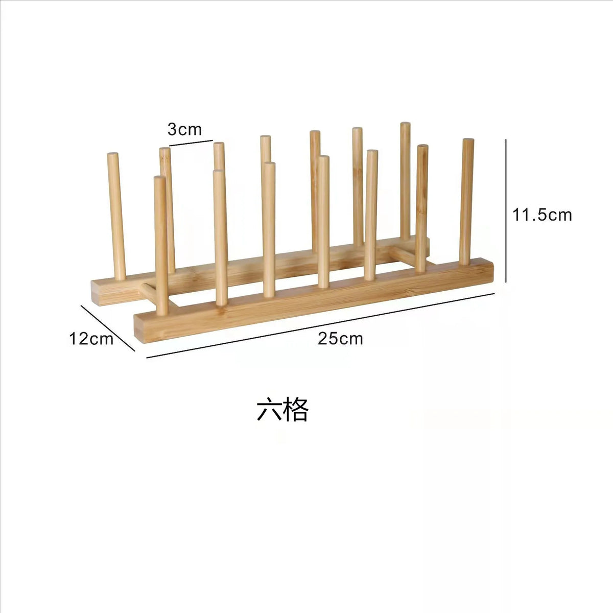 Diy Locker Bamboo Drain Rack Wooden Plate Rack