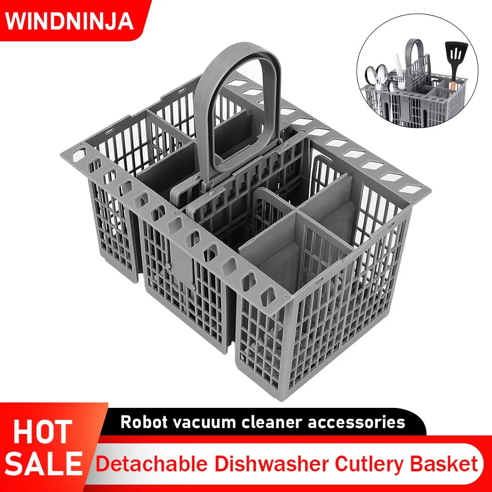 Detachable Dishwasher Cutlery Basket Tableware Fork Spoon Cutlery