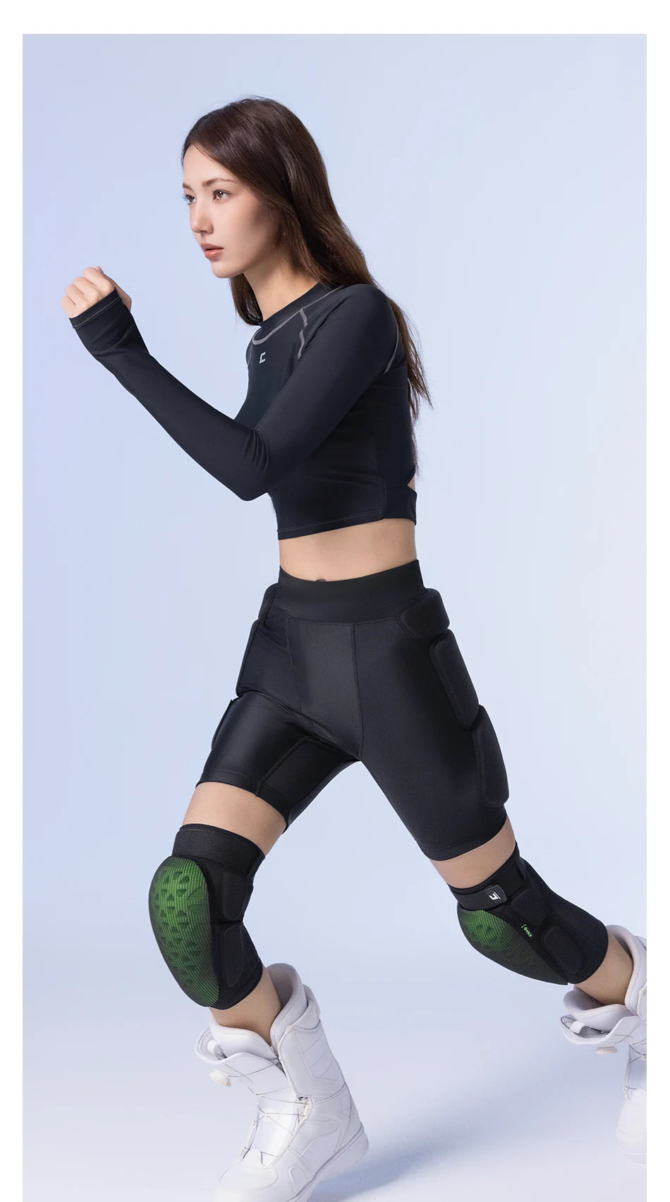 Copozz Ski Knee Hip Pads Women Men Esa