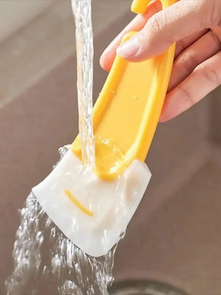 Durable Silicone Spatula Scraper Soft Blade Pan Cleaner