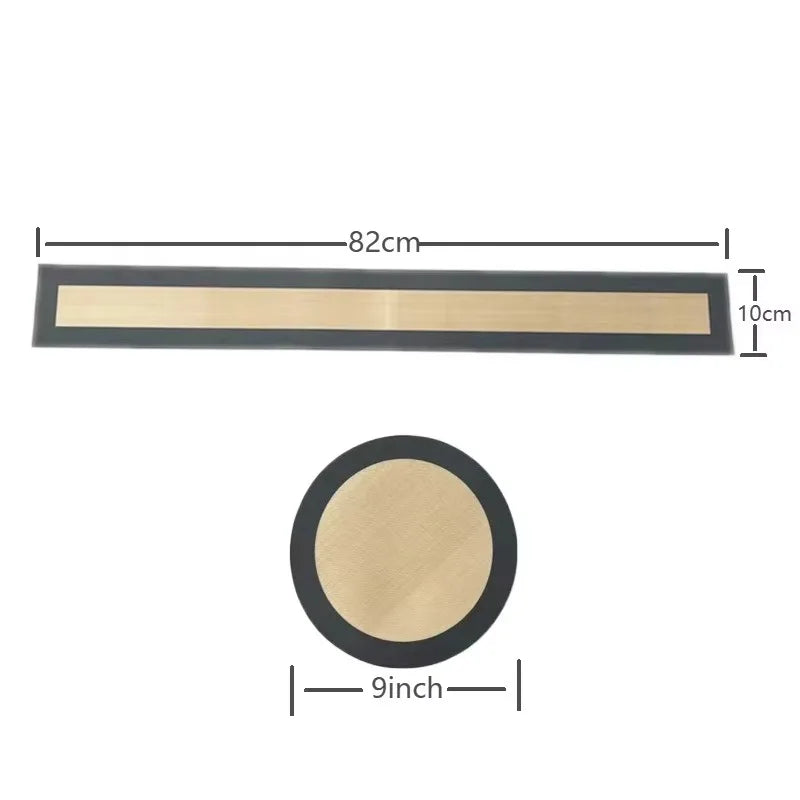 9inch Silicone Baking Mat Easy Clean Nonstick Baking