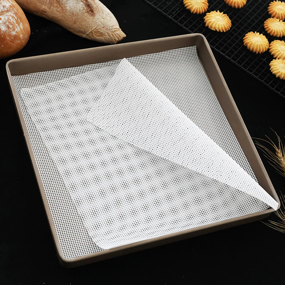 10pcs 40x40cm Non-Stick Silicone Baking Mat Food Fruit