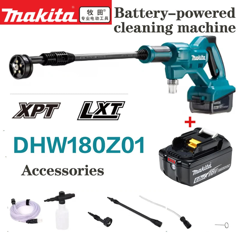 Makita Cleaning Machine Lithium Battery 18v Car Wash
