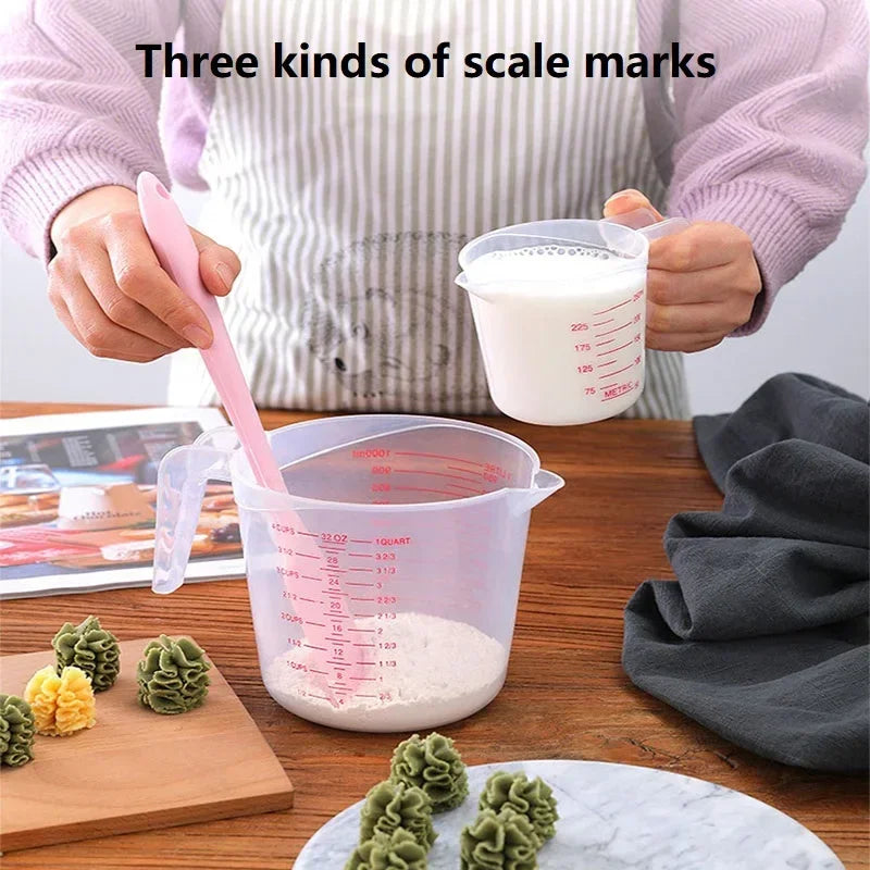 250/500/1000ml Measuring Cups Easuring Cup Plastic Jug Digital