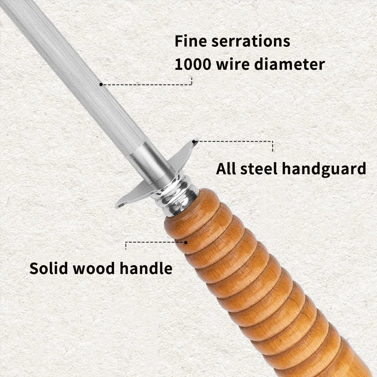 Tupi Diamond Sharpening Rod Tungsten Steel Carbon Steel