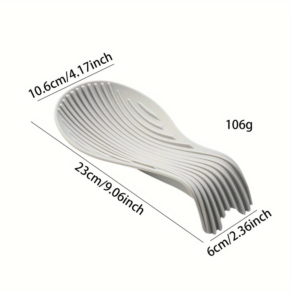 1pcs Silicone Spoon Holder Spoon Rest Utensil Heat